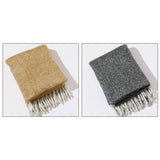 KNITTED SOLID COLOR LIGHTWEIGHT SOFA BLANKET_CWMM0212
