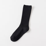 AUTUMN AND WINTER SOLID COLOR MID CALF SOCKS_CWMS0916