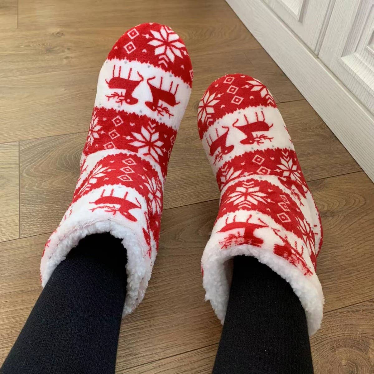 Winter Christmas Series Soft Socks Slippers_Cwms1208