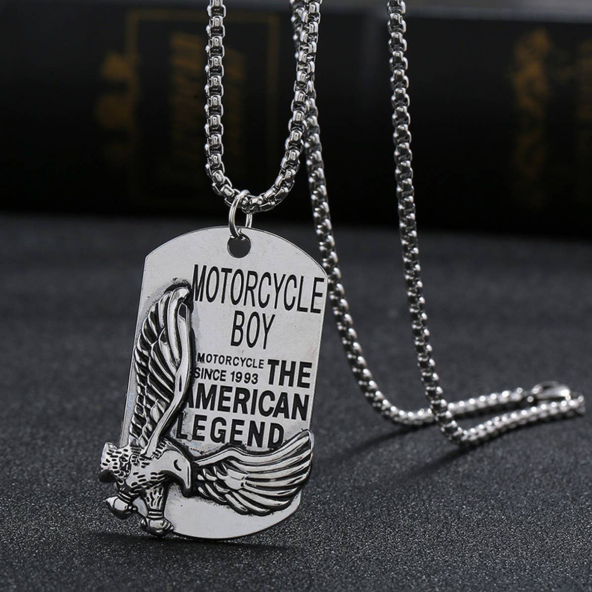 CREATIVE ALLOY PENDANT MENS LONG NECKLACE_CWMM4610