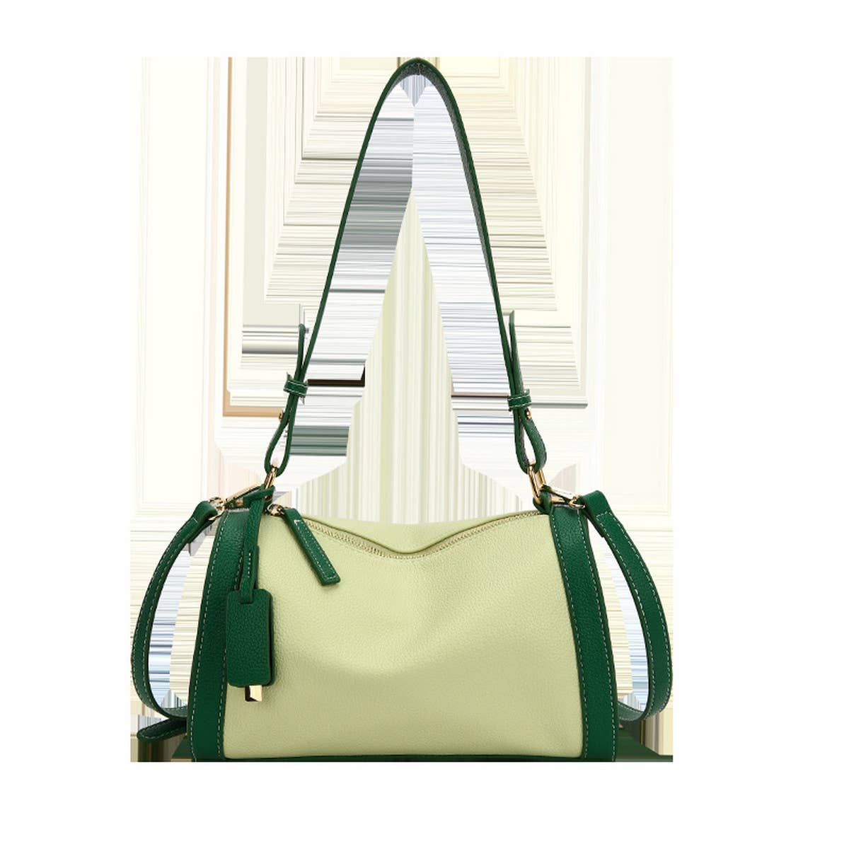 Women Contrast Armpit Shoulder Bag_Cwab1587