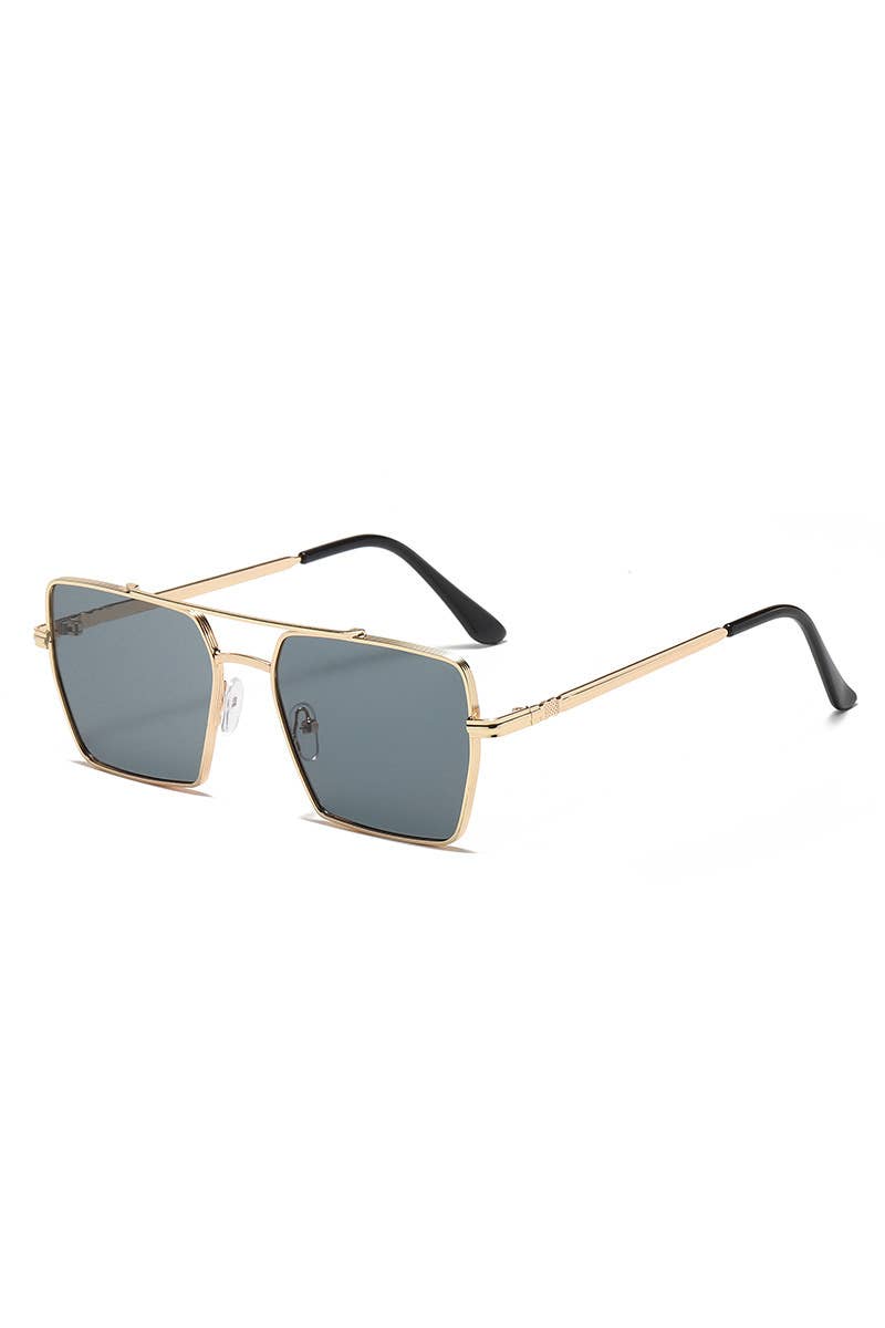FLAT TOP FRAME SQUARE SUNGLASSES_CWASG0100