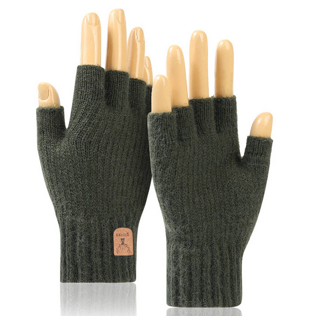 Cold-Proof And Warm Thick Half-Finger Gloves_Cwag0120