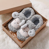 CARTOON SHEEP DECOR FLUFFY BEDROOM SLIPPERS_CWSHS0240
