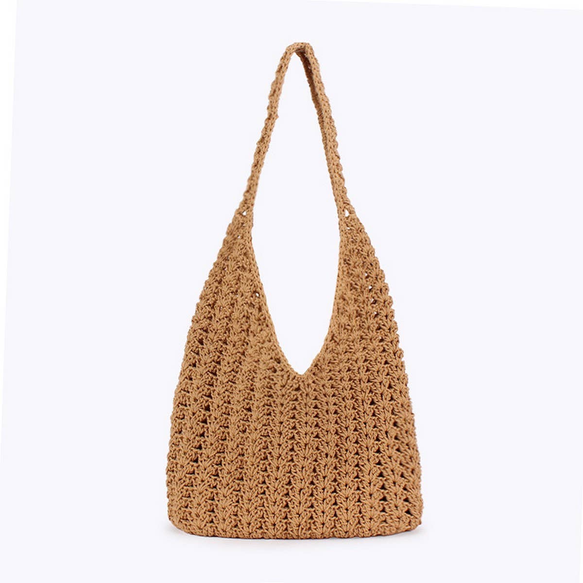 Ven Bag Mesh Hollow Shoulder Bag Beach Bag_Cwab4666