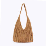 Ven Bag Mesh Hollow Shoulder Bag Beach Bag_Cwab4666