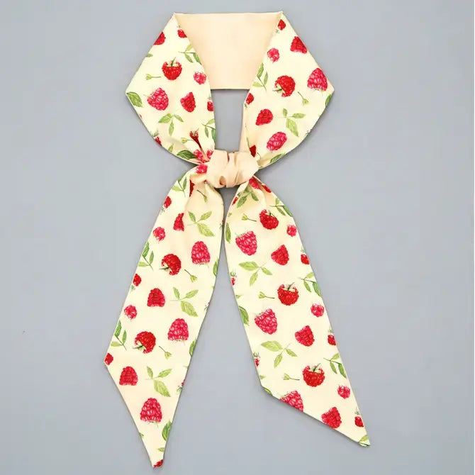 FRUIT PRINTED MULTIPURPOSE SCARF_CWASC0079