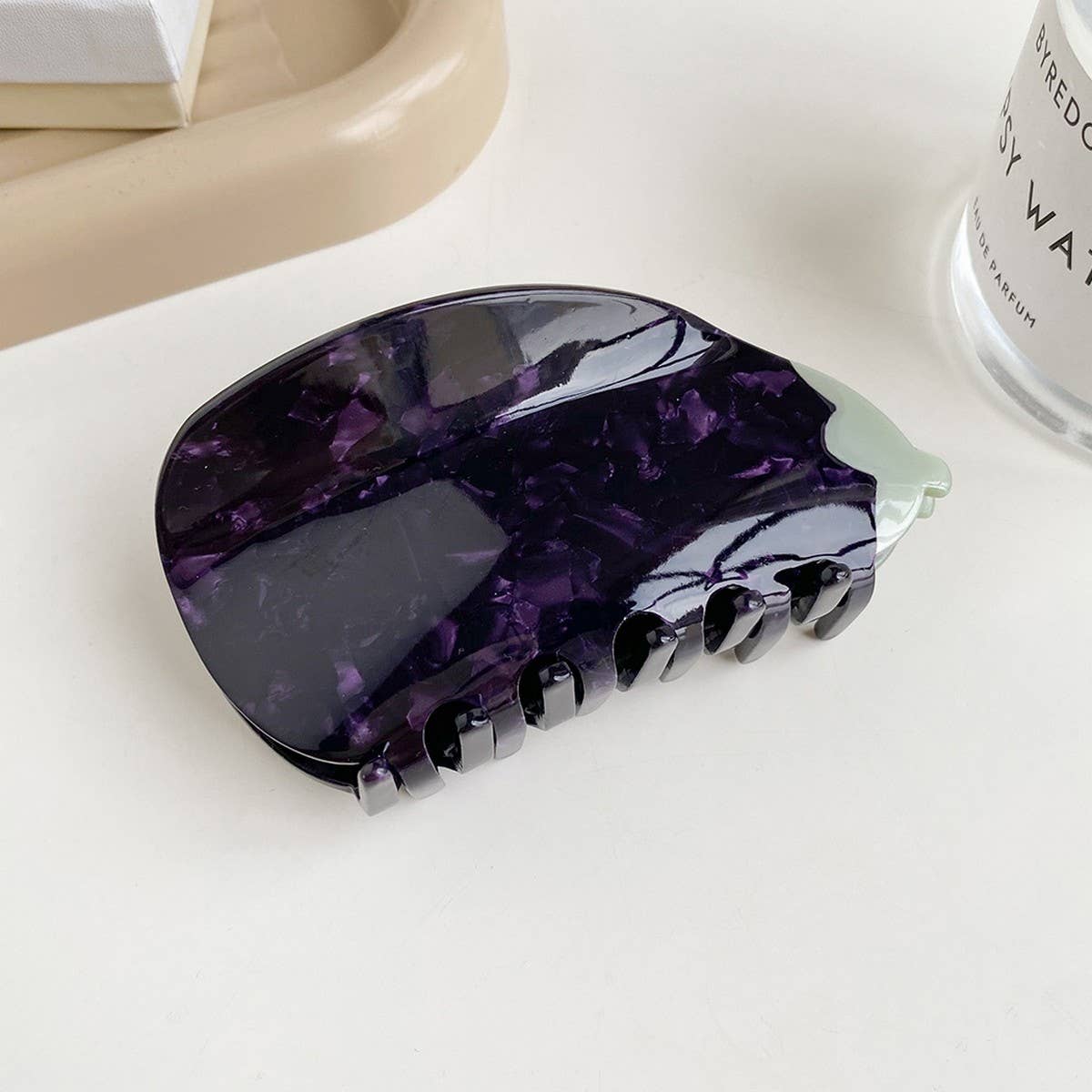 Peach & Apple Hair Claw Cute Summer Accessory_Cwaha5889