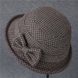 AUTUMN AND WINTER WARM BOW HAT_CWAH1790