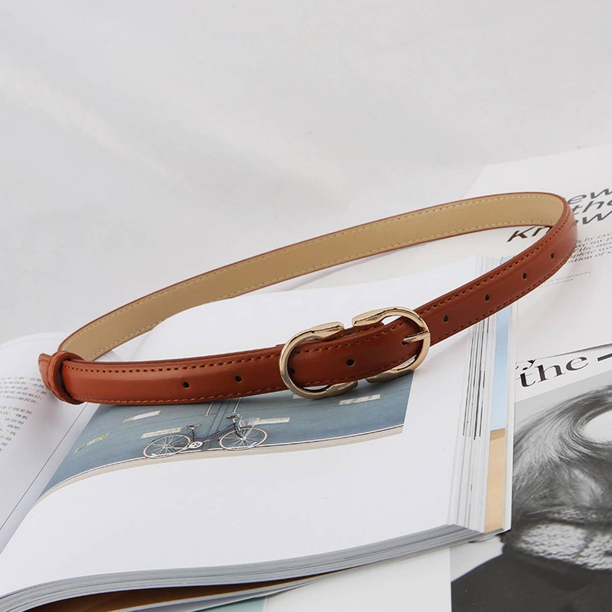 Cwabe0546_Multi Functional Imitation Leather Belt