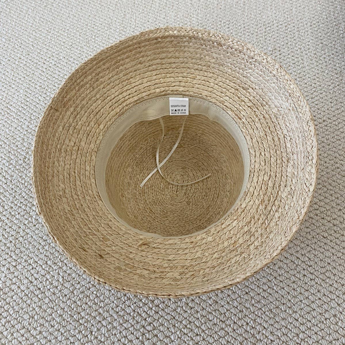 FASHIONABLE AND VERSATILE SUN PROTECTION STRAW HAT_CWAH3512