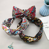 Vintage Fabric Cashew Print Headband