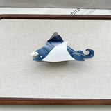 STINGRAY ACETATE HAIR CLAW CLIP FOR WOMEN_CWAHA5786