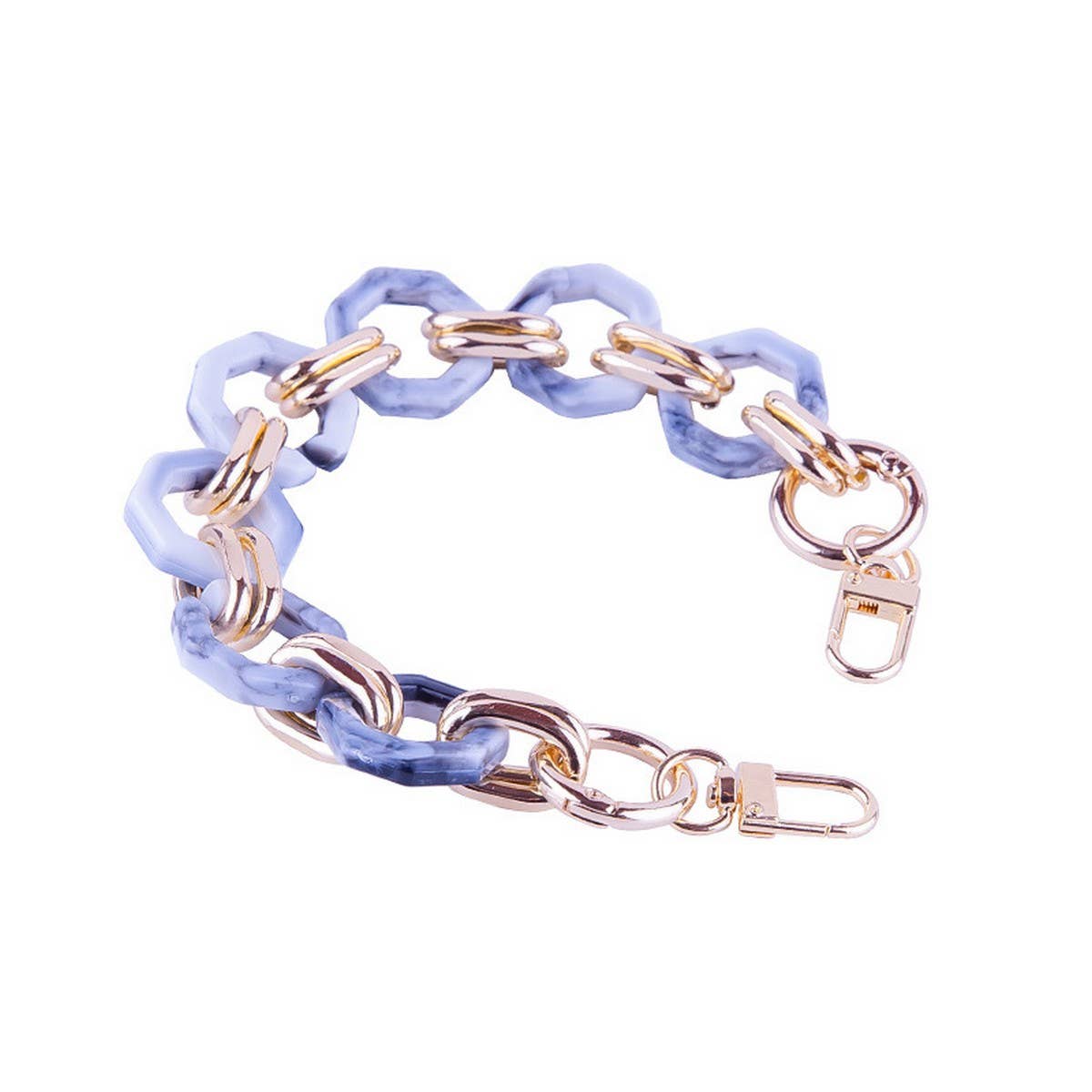 12IN ACRYLIC CHAIN HANDLE STRAP BAGS STRAP_CWMM5100