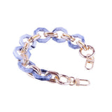 12IN ACRYLIC CHAIN HANDLE STRAP BAGS STRAP_CWMM5100