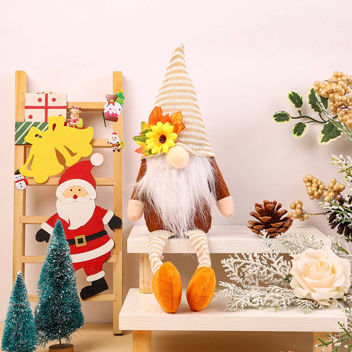 THANKSGIVING RUDOLPH DWARF DOLL FIGURINE PENDANT_CWMM2863