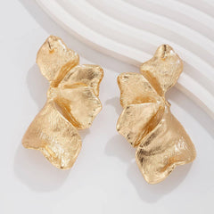 FLOWER EARRINGS COOL STYLE ALLOY FLOWER EARRINGS_CWMM3196