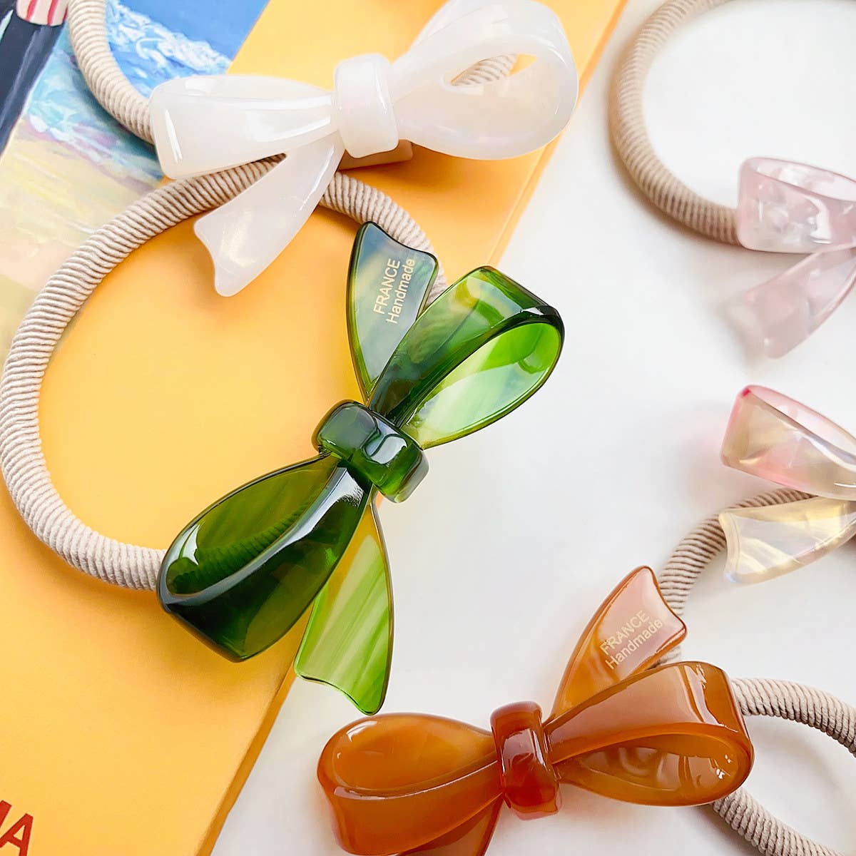 NEW THREE DIMENSIONAL BOW HAIR TIE_CWAHA0804