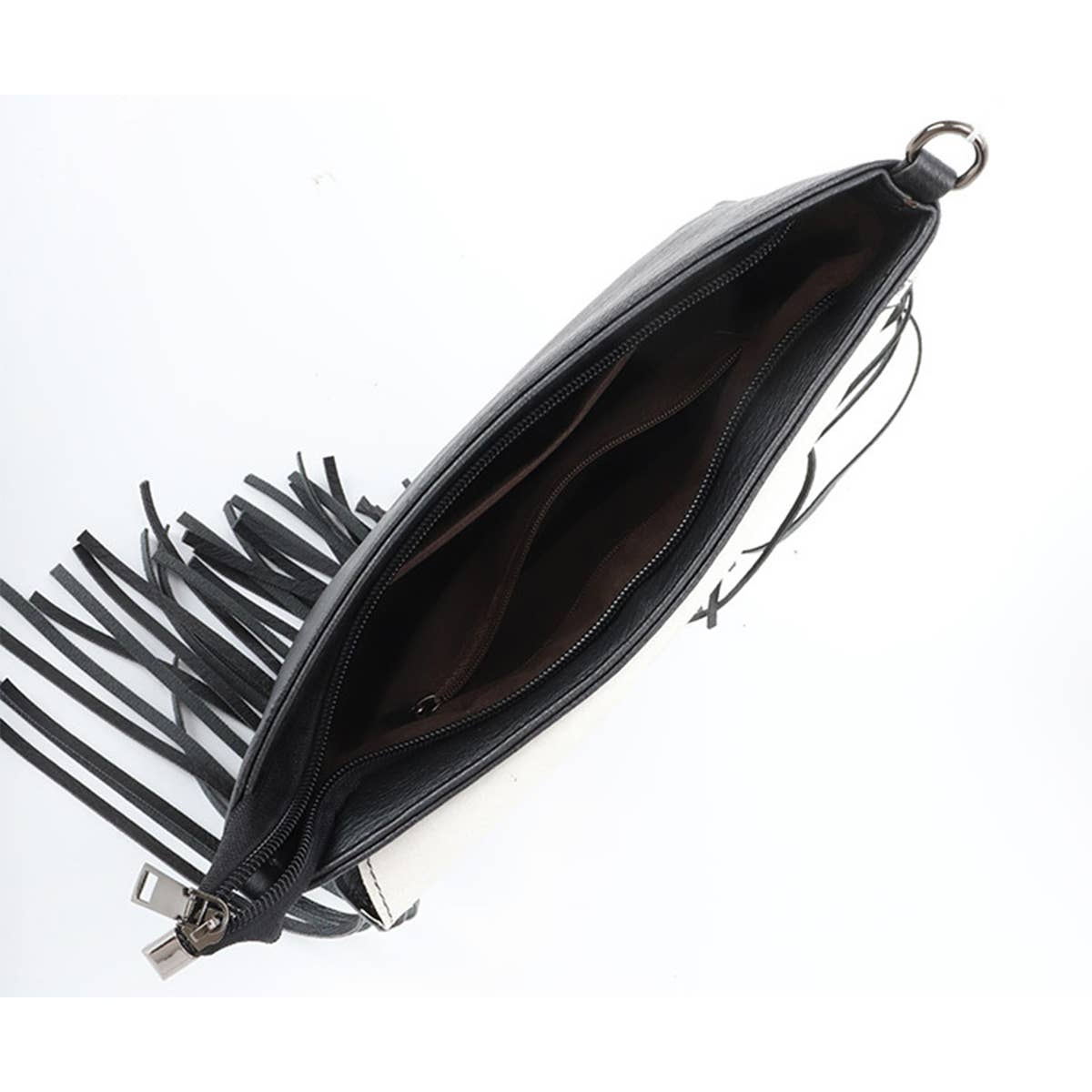 Women Leopard Tassel Shoulder Bag_Cwab0793