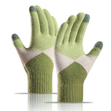 SIMPLE TOUCH SCREEN WARM KNITTED GLOVES_CWAG0032