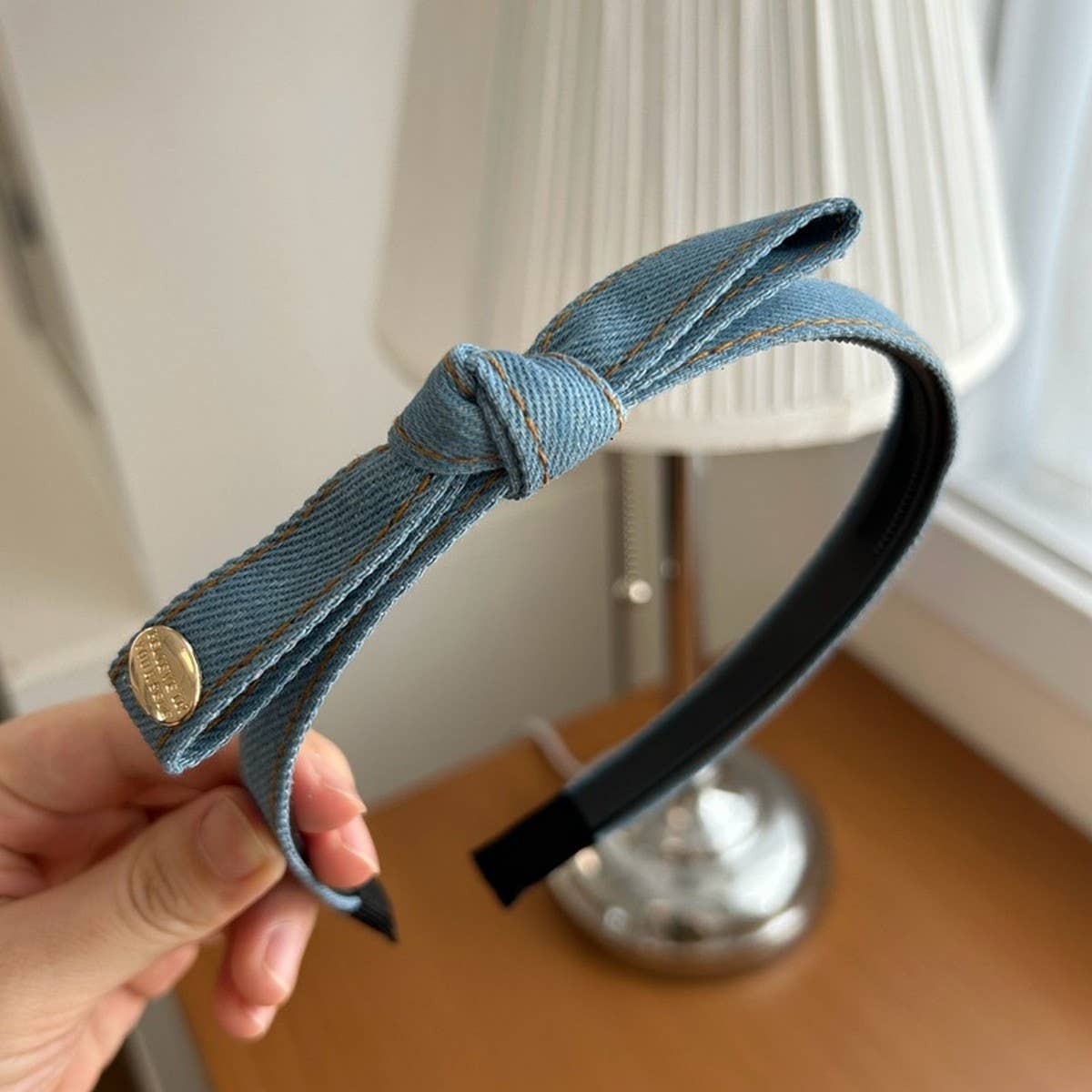 SIMPLE RETRO BOW HEADBAND_CWAHA2849