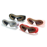 FUTURISTIC SMALL FRAME ONE PIECE SUNGLASSES_CWASG0836