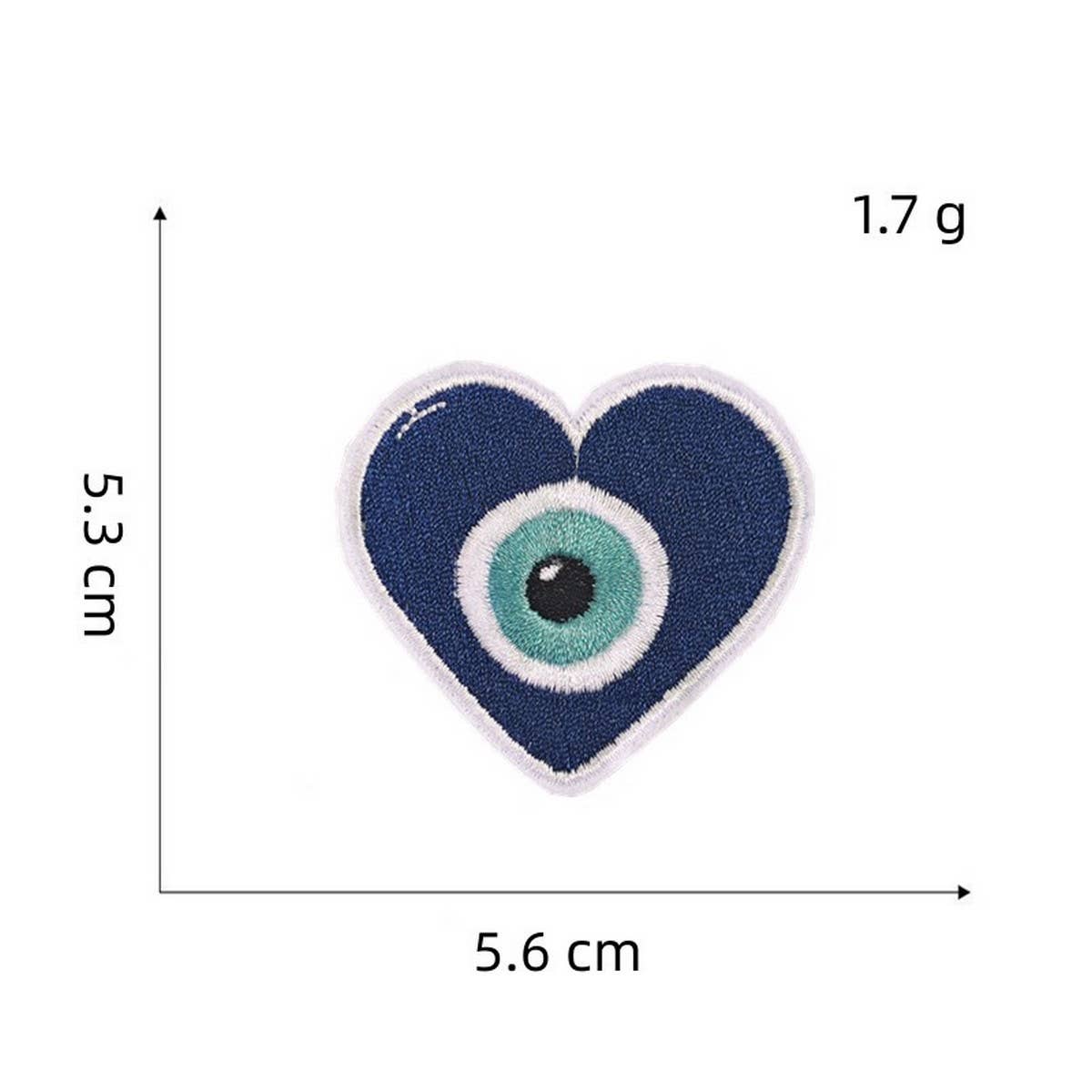 NEW DEVILS EYE EMBROIDERY CLOTHING PATCH_CWMM4025
