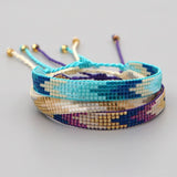 BOHEMIAN BEADED RICE BEAD BRAIDED BRACELET_CWMM3872