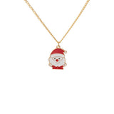 CHRISTMAS CARTOON PERSONALITY VERSATILE NECKLACE_CWAJE1862