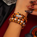 PERSONALIZED SIMPLE BAT CRYSTAL BRACELET SET_CWMM3106