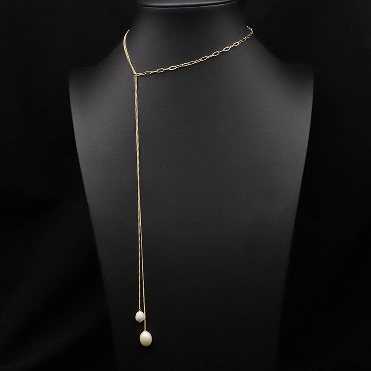 PERSONALIZED HIGH END LONG PEARL NECKLACE_CWAJE3903