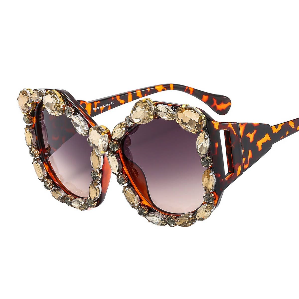 LARGE FRAME POLYGONAL HIGH TECH SUNGLASSES_CWASG0861