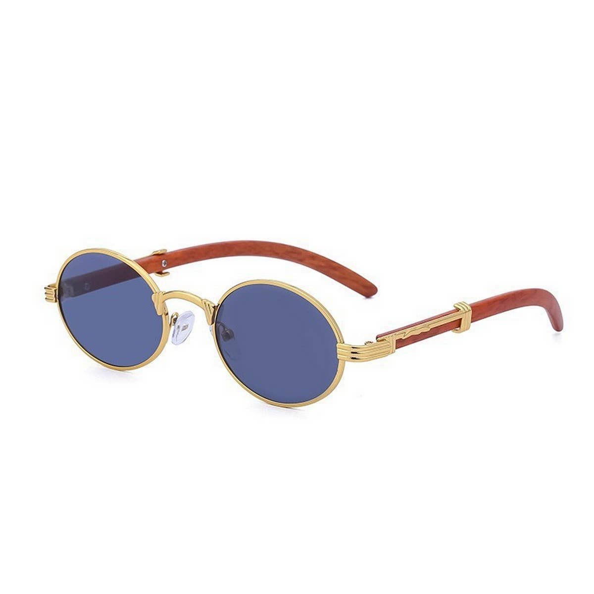 IMITATION WOOD SUNGLASSES ROUND FRAME SUNGLASSES_CWASG0581