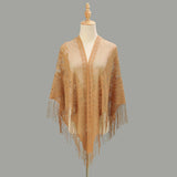 SOLID COLOR LACE SCARF SOFT SHAWL FOR WOMEN_CWMM1995