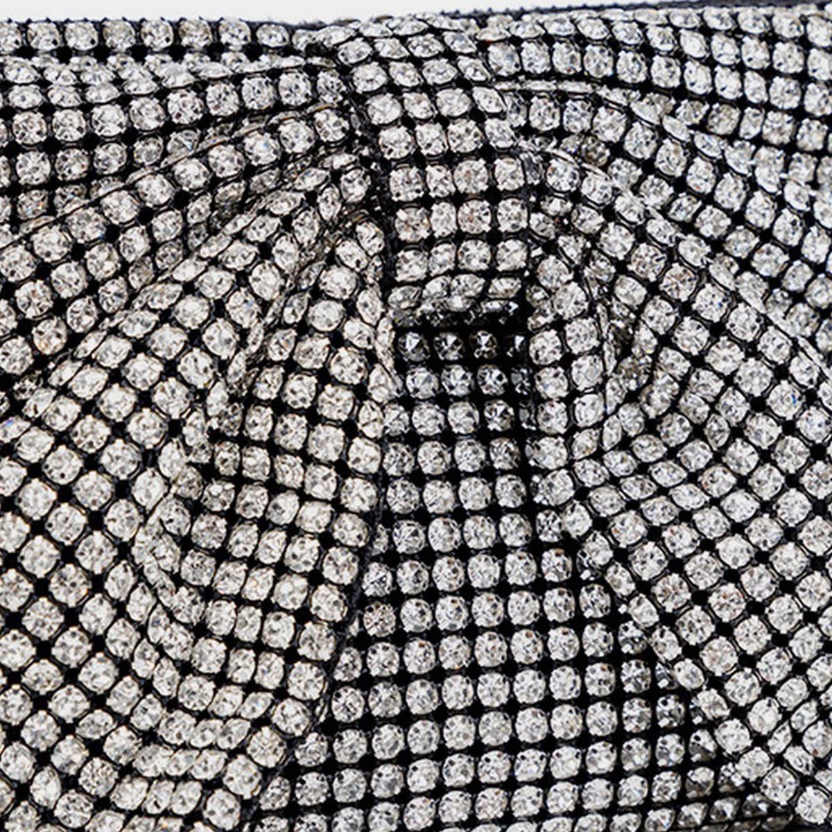 NEW FASHION LEISURE BOW RHINESTONE EVENING BAG_CWAB3603