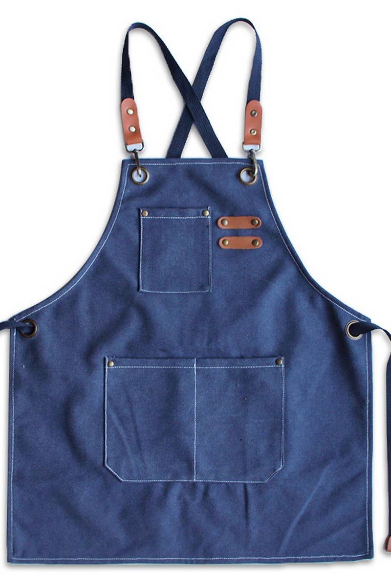 Cwab3990_Cotton Canvas Children'S Painting Apron
