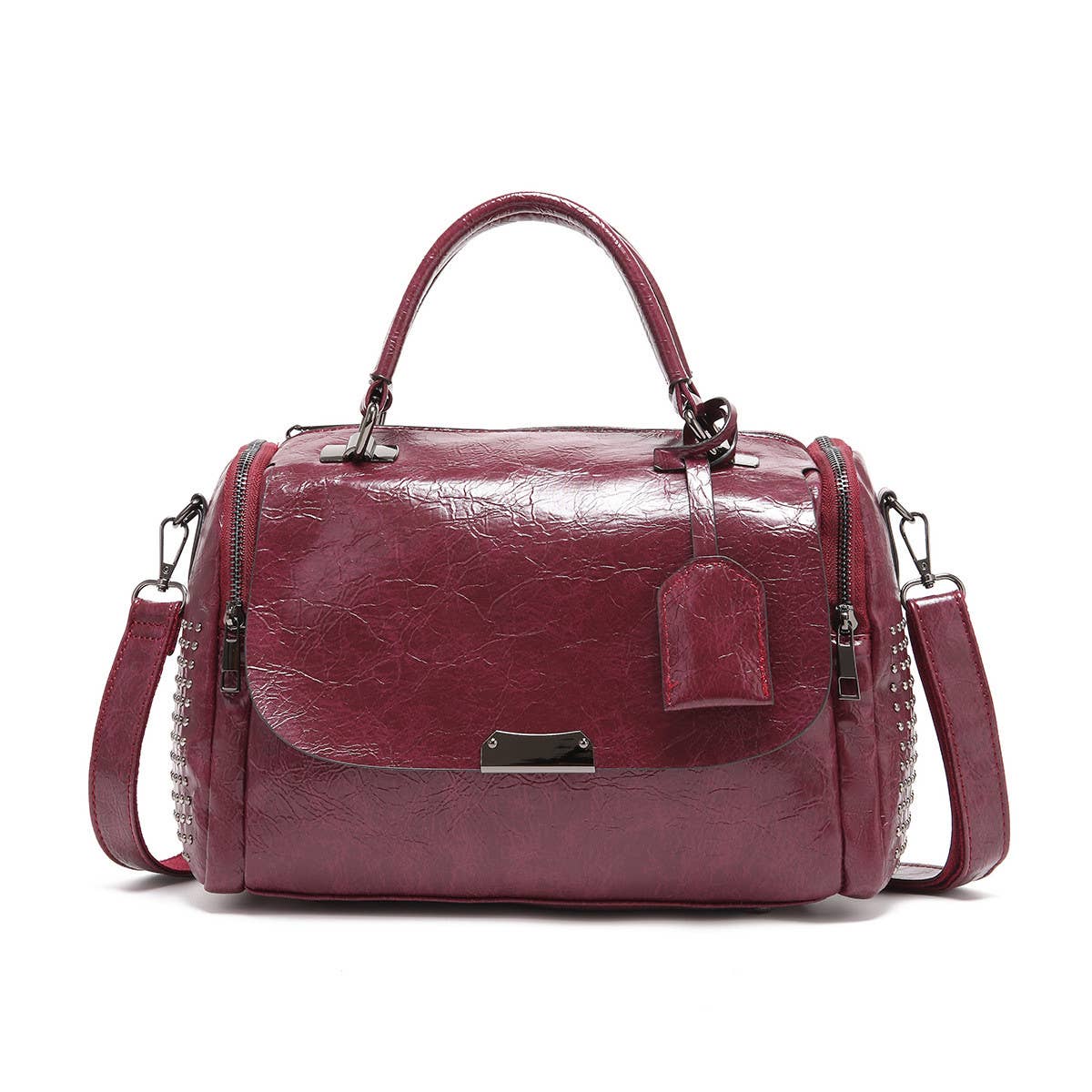 Large Capacity Soft Leather One-Shoulder Handbag_Cwab0932