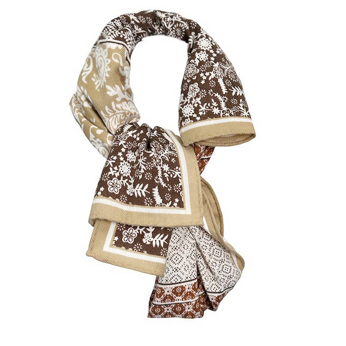 Vintage Multi-Functional Silk Scarf For Women_Cwasc0896