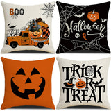 HALLOWEEN CARTOON FUNNY LINEN PILLOWCASE_CWMM1334