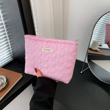 New Cotton Heart Hand-Held Portable Cosmetic Bag_Cwab4404