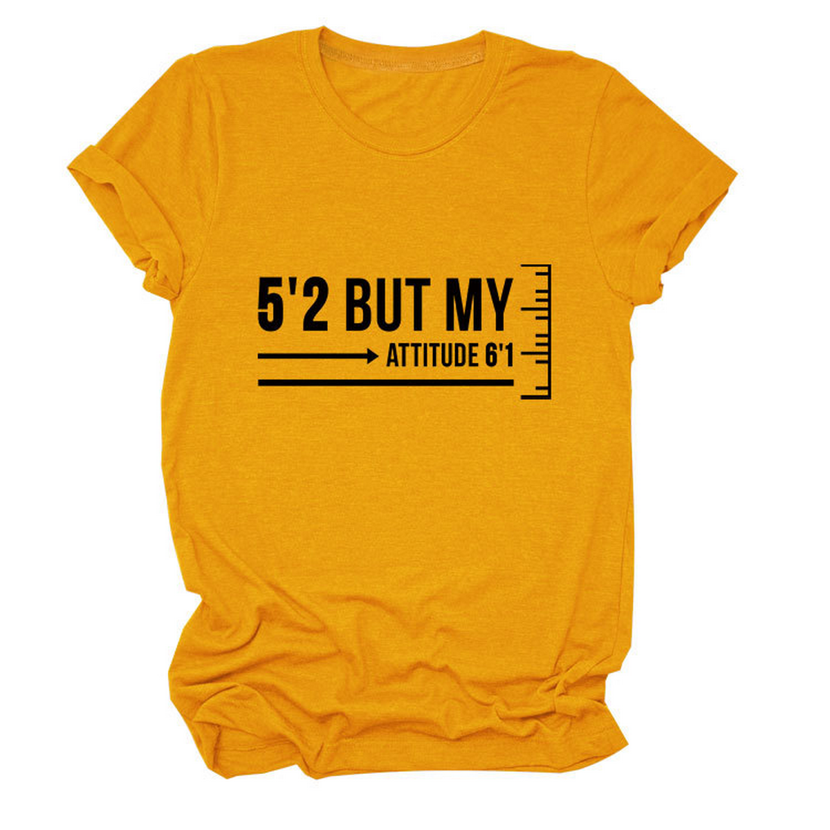 Trendy Graphic Tee Women Short Girl Energy