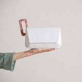 GEOMETRIC SPLICING SMALL SQUARE BAG SHOULDER BAG_CWAB1935