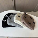NEW AUTUMN AND WINTER BOW KNITTED HAT_CWAB2913