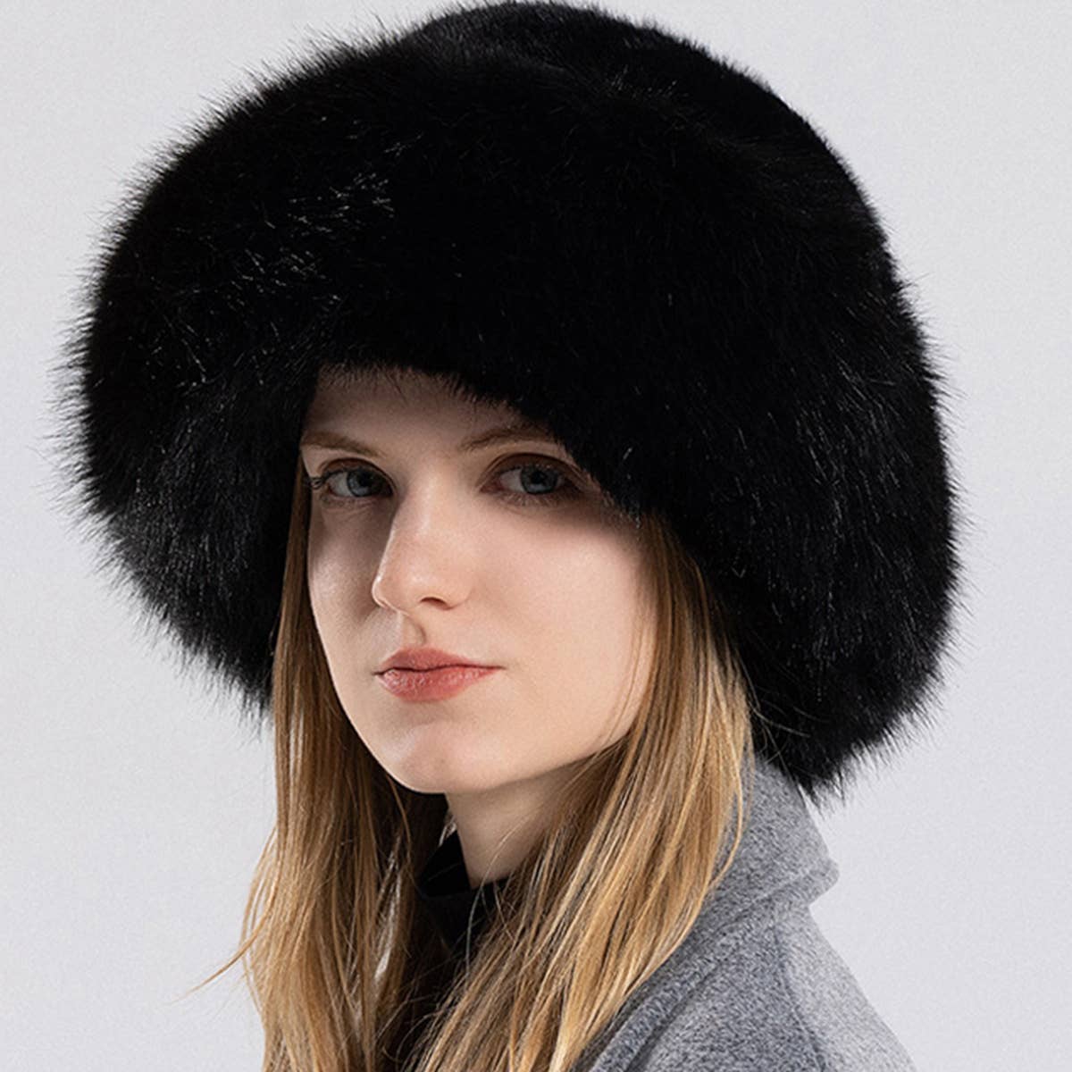 Women Fashion Warm Basin Hat Bucket Hat_Cwah0876