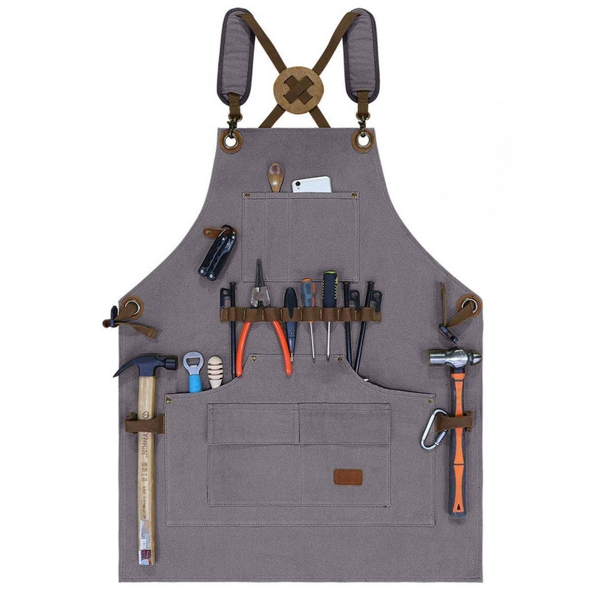 Cwmm1820_Outdoor Tools Auto Repair Multi-Purpose Work Apron