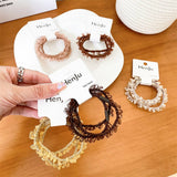 LIGHT LUXURY HAIR TIES 3 PIECE SET_CWAHA1116