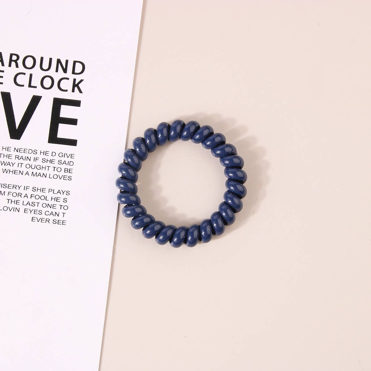 Cwaha1108_Simple Phone Line Hair Tie