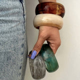 IRREGULAR TRANSLUCENT DESIGN FASHION BRACELET_CWMM3088