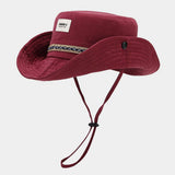 Uv Protection Wide Brim Hat For Outdoor Sports_Cwah3839