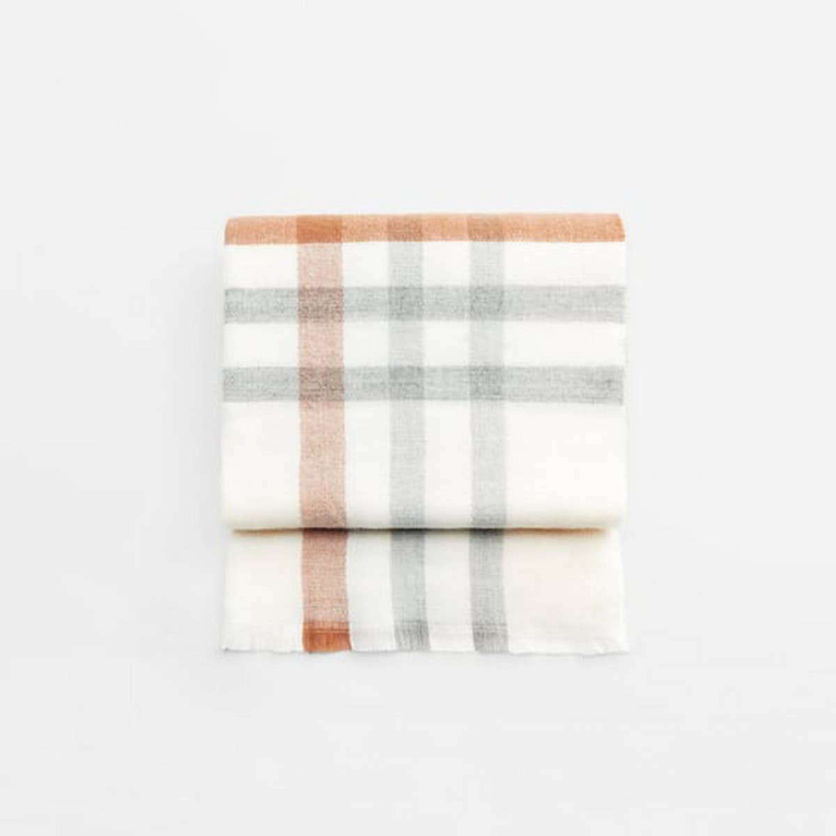 SOFT CHECKERED SCARF WARM WINTER FOR STUDENTS_CWASC2328